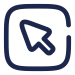 Cursor Square SVG Icon